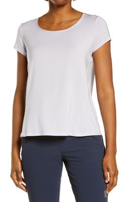 On Active-T Breathe Split Back T-Shirt in Lilac