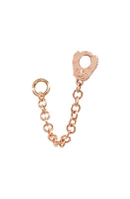 Maria Tash Handcuff Connector Earring Charm in Rose Gold