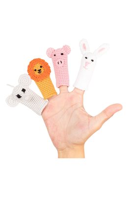 Cuddoll The Explorers Finger Puppets in Multi