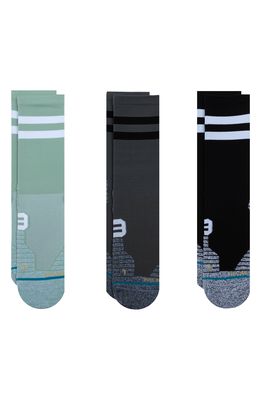 Stance Franchise Assorted 3-Pack Crew Socks in Multi
