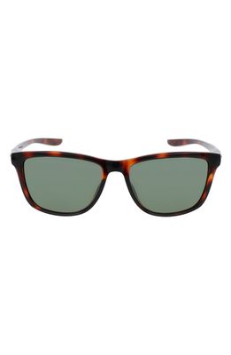 Nike City Icon 56mm Polarized Sunglasses in Soft Tortoise /Brown