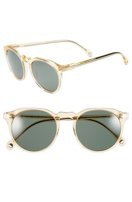 RAEN 'Remmy' 49mm Polarized Sunglasses in Champagne Crystal