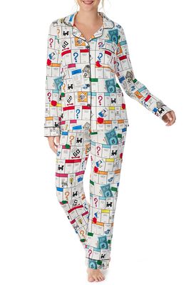 BedHead Pajamas BedHead Monopoly Organic Cotton Blend Pajamas in Monopoly Gameboard