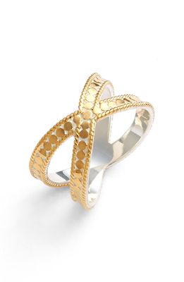Anna Beck Cross Ring in Gold