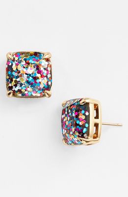 kate spade new york glitter stud earrings in Multi Glitter