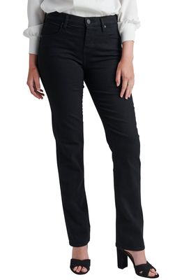 Jag Jeans Ruby Straight Leg Jeans in Black Void