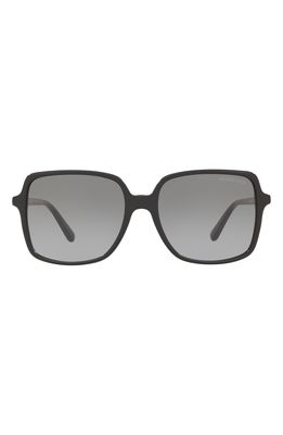 Michael Kors 56mm Gradient Square Sunglasses in Black/Grey Gradient