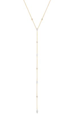 Sara Weinstock Purity Diamond Station Y-Necklace in 18K Yellow Gold