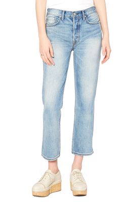 NOEND Claude High Waist Ankle Straight Leg Jeans in Highland