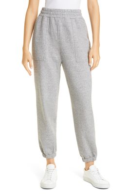 AG Nova Cotton Pocket Joggers in Heather Gray