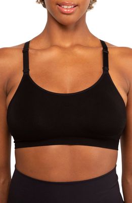 Modern Eternity Racerback Nursing Bra in Black