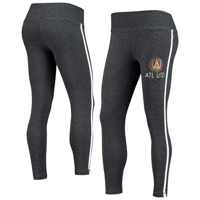 Women's Concepts Sport Heathered Charcoal Atlanta United FC Centerline Leggings in Heather Charcoal