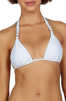 ViX Swimwear Paula Solid Bikini Top in White