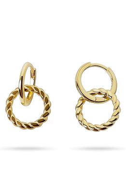The M Jewelers The Tiny Le Hoop Earrings in Gold