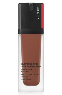 Shiseido Synchro Skin Self-Refreshing Liquid Foundation in 540 Mahogany