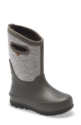 Bogs Neo Classic Insulated Waterproof Boot in Gargoyle