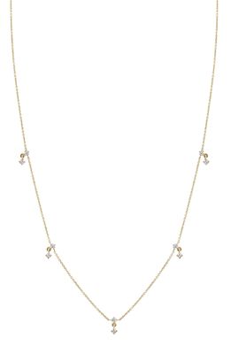 Lizzie Mandler Fine Jewelry Eclat Diamond Charm Necklace in Yellow Gold