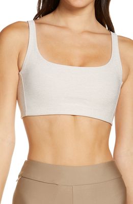 Outdoor Voices Double Time Sports Bra in Oatmeal
