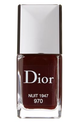 Dior Vernis Gel Shine & Long Wear Nail Lacquer in 970 Nuit 1947