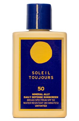 SOLEIL TOUJOURS Mineral Ally Daily Face Defense SPF 50 Sunscreen