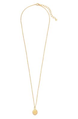 Brook and York Parker Knot Pendant Necklace in Gold