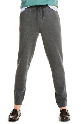 Brooks Brothers Cotton Blend Joggers in Dkcharcoalhthr