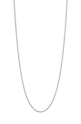 Qeelin 18K Gold Chain Necklace in White Gold