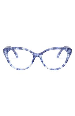 RALPH by Ralph Lauren Ralph Lauren 54mm Cat Eye Optical Glasses in Havana