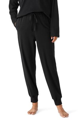 EILEEN FISHER SLEEP wear The Slow Stretch Organic Cotton Joggers in Black