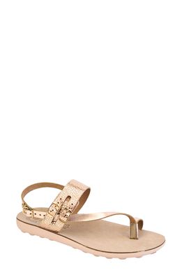Fantasy Sandals Naomi Slingback Sandal in Cameo Mosaic Leather