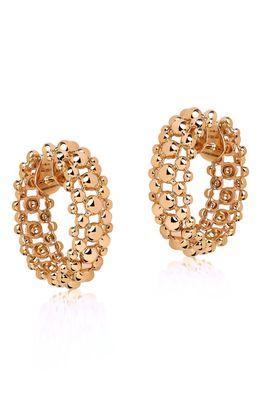 Hueb Bubbles Hoop Earrings in 18K Rose Gold