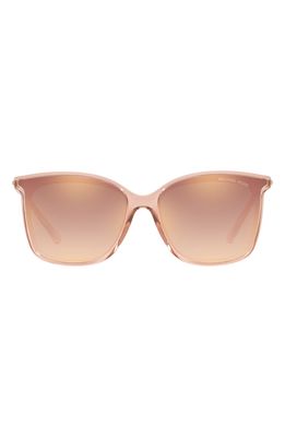 Michael Kors 61mm Square Sunglasses in Brown
