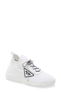 Prada Updated XY Lace-up Sneaker in White