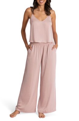 Midnight Bakery Solid Cami Pajamas in Pink
