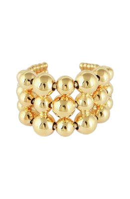 Gas Bijoux Multiperla Ring in Gold
