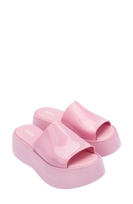 Melissa Becky Water Resistant Platform Sandal in Light Pink