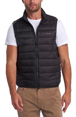 Barbour Bretby Quilted Vest in Black