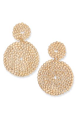 Gas Bijoux Onde Lucky Drop Earrings in Gold