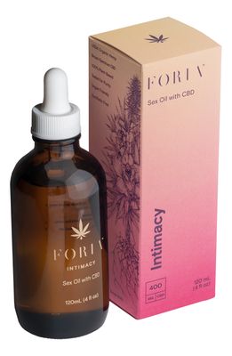 FORIA Intimacy Sex Oil with CBD