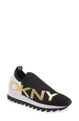 DKNY Azer Sneaker in Black/White