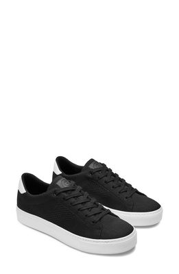 GREATS Royale Knit Sneaker in Black/White