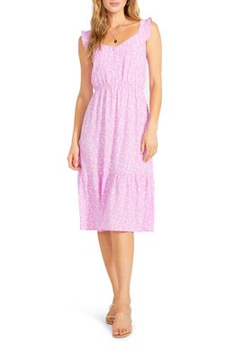 BB Dakota by Steve Madden Petal Heart Sundress in Lilac