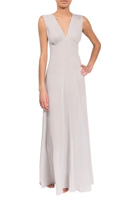 Everyday Ritual Amelia Long Nightgown in Mist