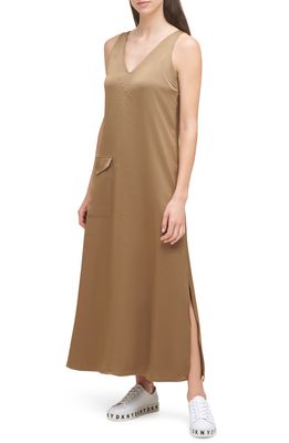 DKNY SPORTSWEAR Sleeveless Dress in Caper