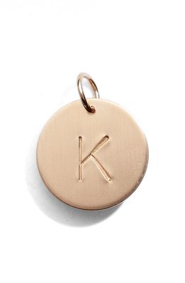 Nashelle ID Charm in Gold K