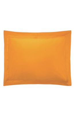 Matouk Nocturne 600 Thread Count Euro Sham in Tangerine