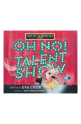 Macmillan 'Roxy the Unisaurus Rex Presents: Oh No! The Talent Show' Book in Pink