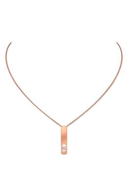 Messika My First Diamond Necklace in Rose Gold