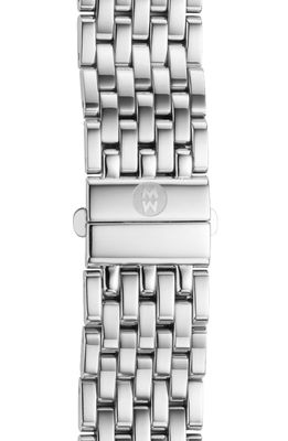 MICHELE Deco 16 16mm Bracelet Watchband in Silver