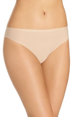 Chantelle Lingerie Soft Stretch Thong in Ultra Nude